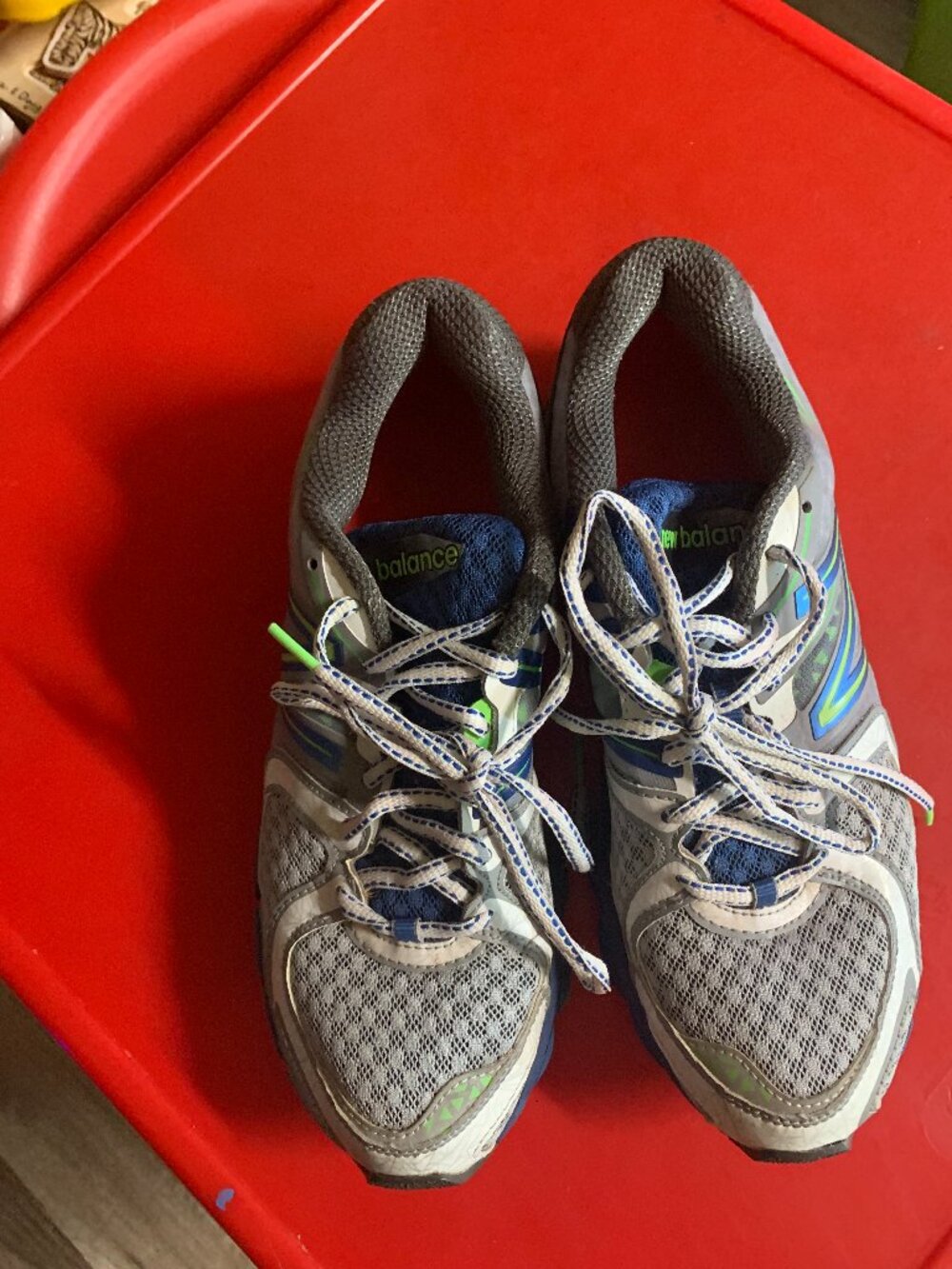 Men's Siz3 8.5 Gray New Balance Athletic Shoes
